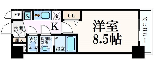 アドバンス京都エーデルの物件間取画像